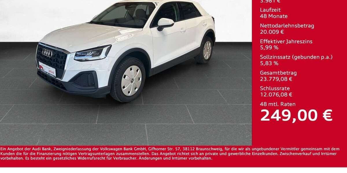 Audi Q2 15.496 km 23.990 &euro; Wesel 46485
