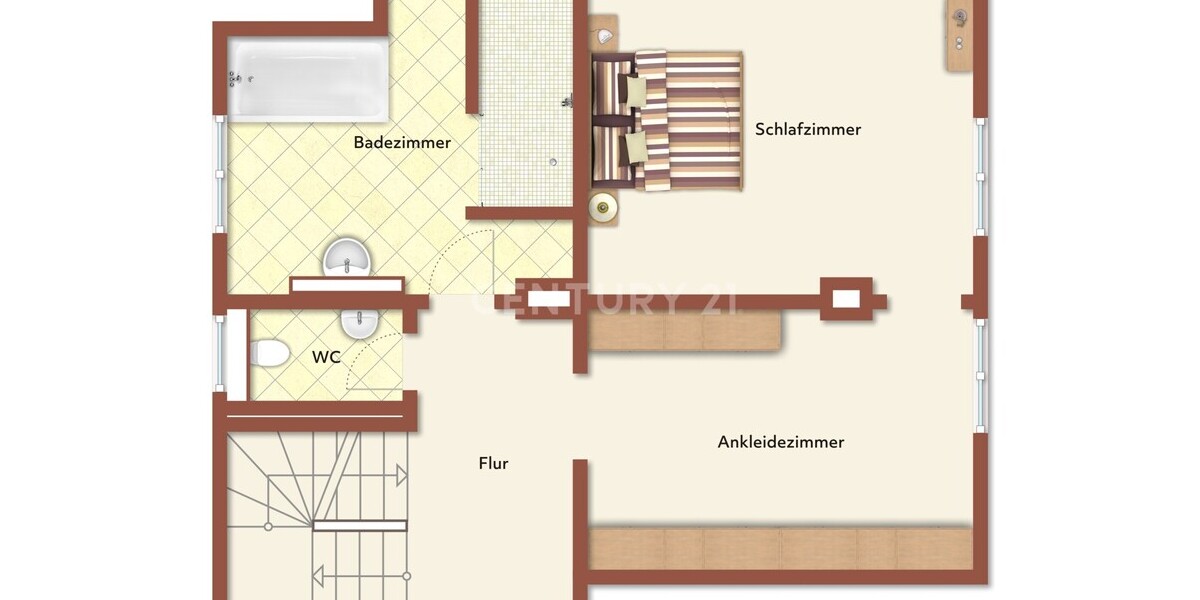 Traumhaus für Paare: Moderne Räume, freistehende Badewanne & viel Potenzial im Grünen - Einfamilienhaus Essen Stadtbezirk IV | Angebot:27248509