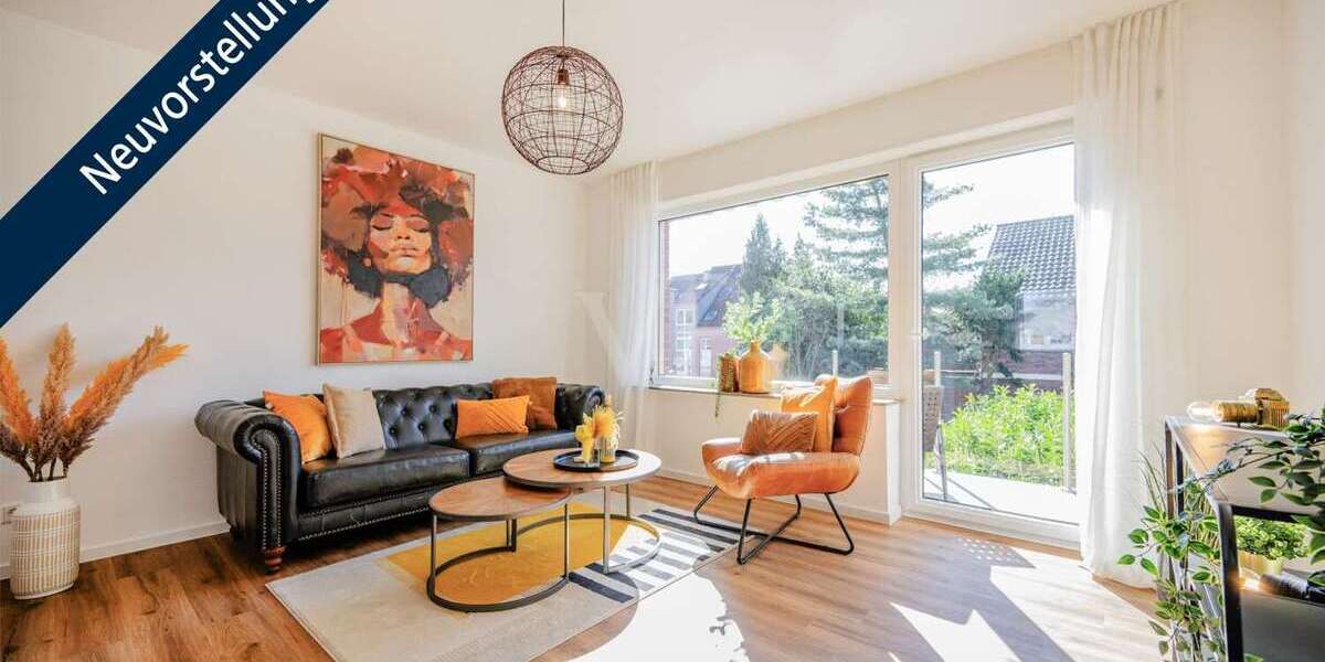 Etagenwohnung Wesel - 3 Zimmer, 68 m&sup2;, 239.000&euro; | Angebot:25811525