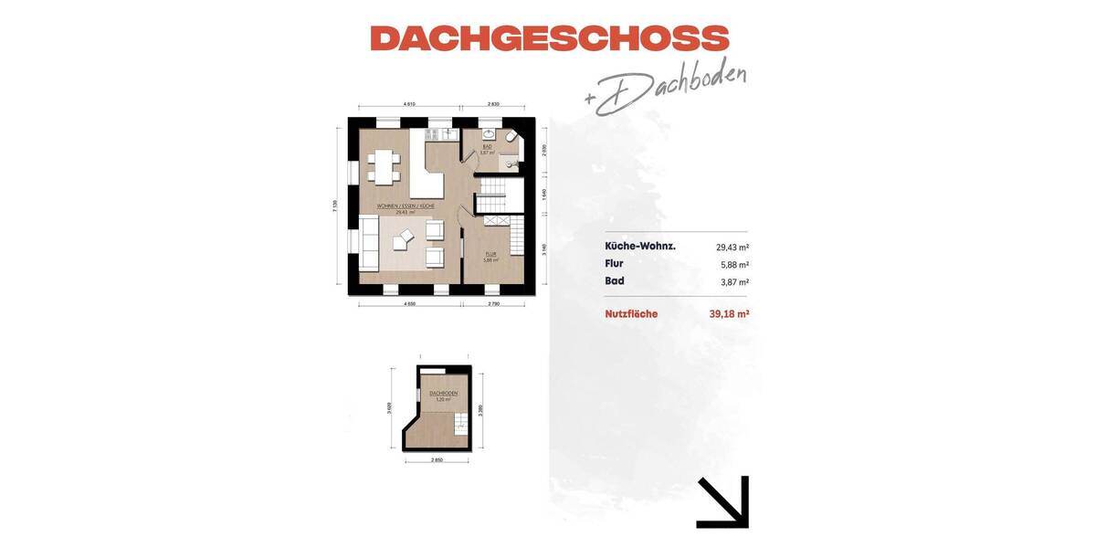 Reihenendhaus Viersen Rahser - 9 Zimmer, 108 m&sup2;, 349.000&euro; | Angebot:26015504