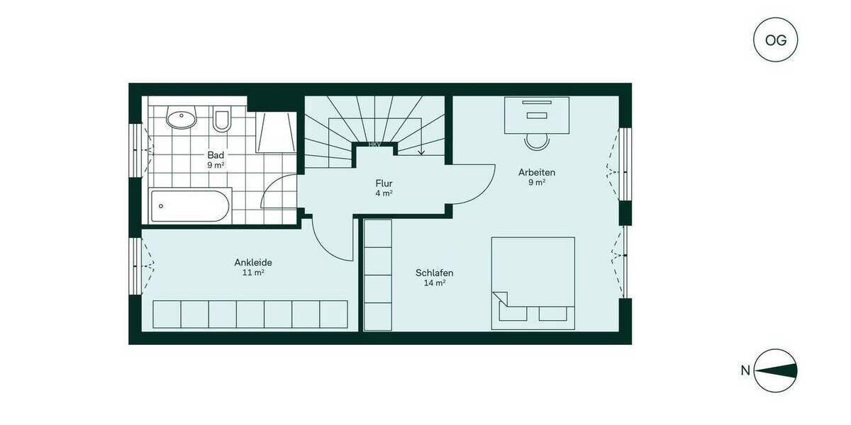 Reihenmittelhaus Heiligenhaus Mitte - 4 Zimmer, 133 m&sup2;, 579.900&euro; | Angebot:25673607