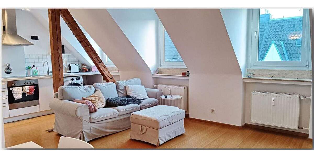 Etagenwohnung Düsseldorf Altstadt - 2 Zimmer, 47 m&sup2;, 980&euro; | Angebot:26107066