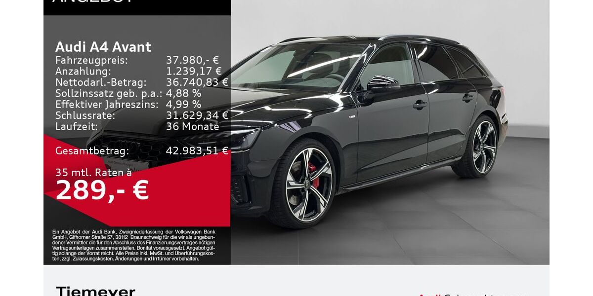 Audi A4 26.345 km 37.980 &euro; Oberhausen 46047