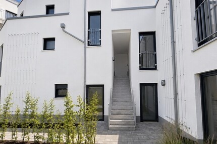 Haus-im-Haus-Konzept Exklusive Maisonettewohnung mit 15 m² Dachterrasse Erstbezug in Bilk - Wohnung Düsseldorf Stadtbezirk 3 | Angebot:27103474