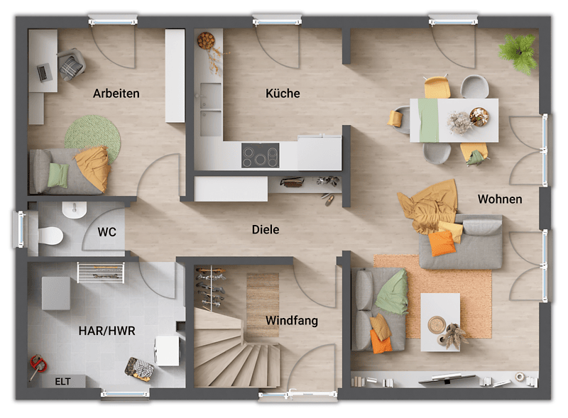 Einfamilienhaus Grefrath Vinkrath - 5 Zimmer, 128 m&sup2;, 485.930&euro; | Angebot:26487338
