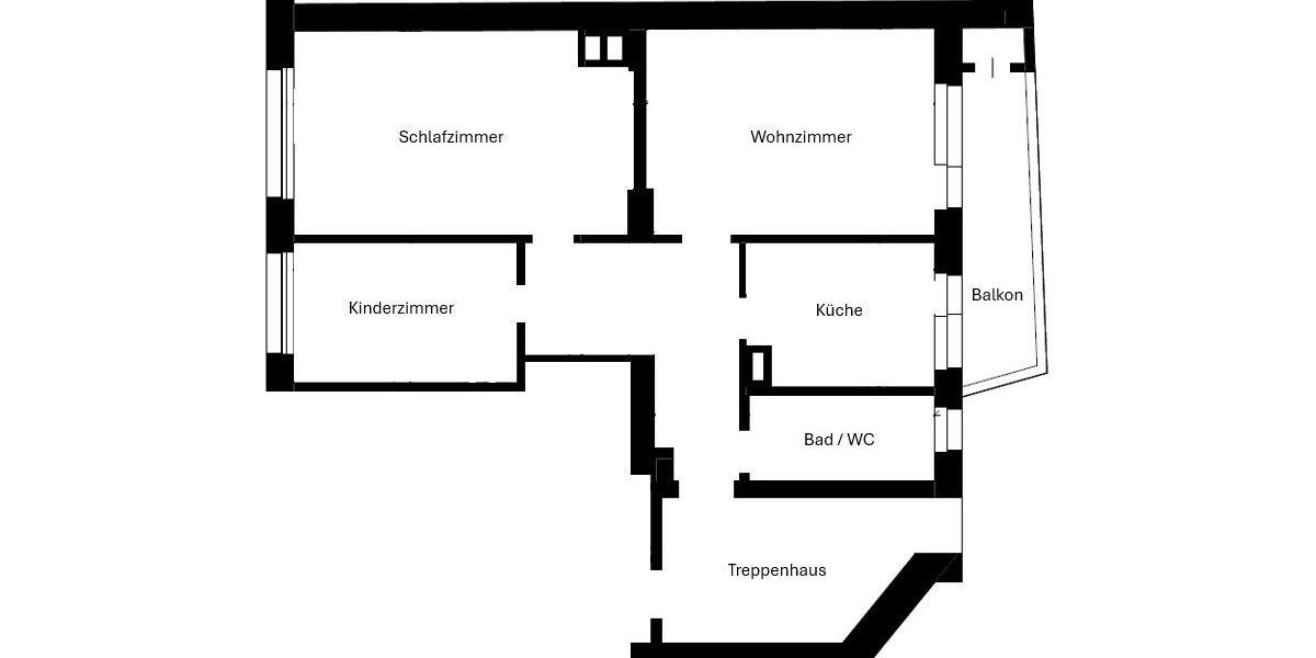 Etagenwohnung Düsseldorf Stadtbezirk 3 - 3 Zimmer, 80 m&sup2;, 1.500&euro; | Angebot:25366813