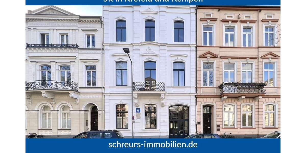 Etagenwohnung Krefeld - 3.5 Zimmer, 132 m&sup2;, 1.420&euro; | Angebot:25590665
