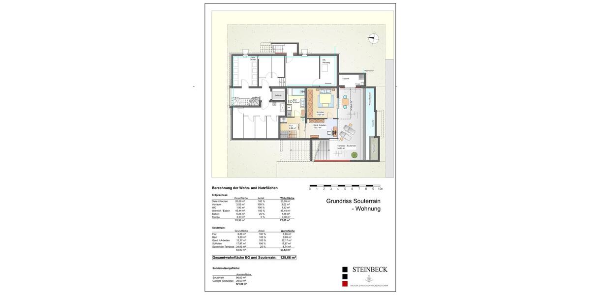 Erdgeschoßwohnung Kempen - 3 Zimmer, 129 m&sup2;, 675.800&euro; | Angebot:25917754