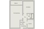 Etagenwohnung Gladbeck Alt-Rentfort - 2 Zimmer, 60 m&sup2;, 107.000&euro; | Angebot:25806485