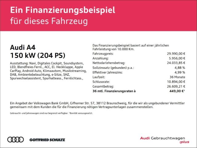 Audi A4 87.451 km 28.490 &euro; Neuss 41464