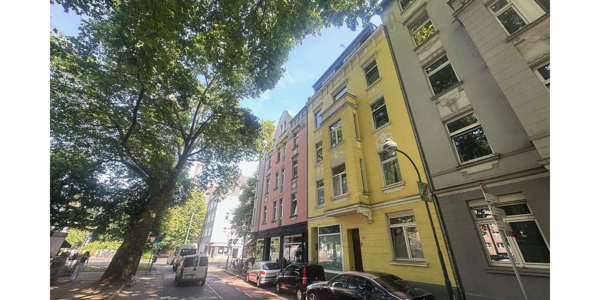 Etagenwohnung Düsseldorf Bilk - 2 Zimmer, 58 m&sup2;, 175.000&euro; | Angebot:25759599