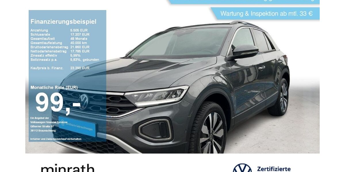 VW T-Roc 30.134 km 23.010 &euro; Moers 47441