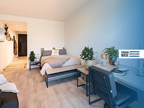 Etagenwohnung Düsseldorf Stadtbezirk 3 - 1 Zimmer, 33 m&sup2;, 594&euro; | Angebot:20427220
