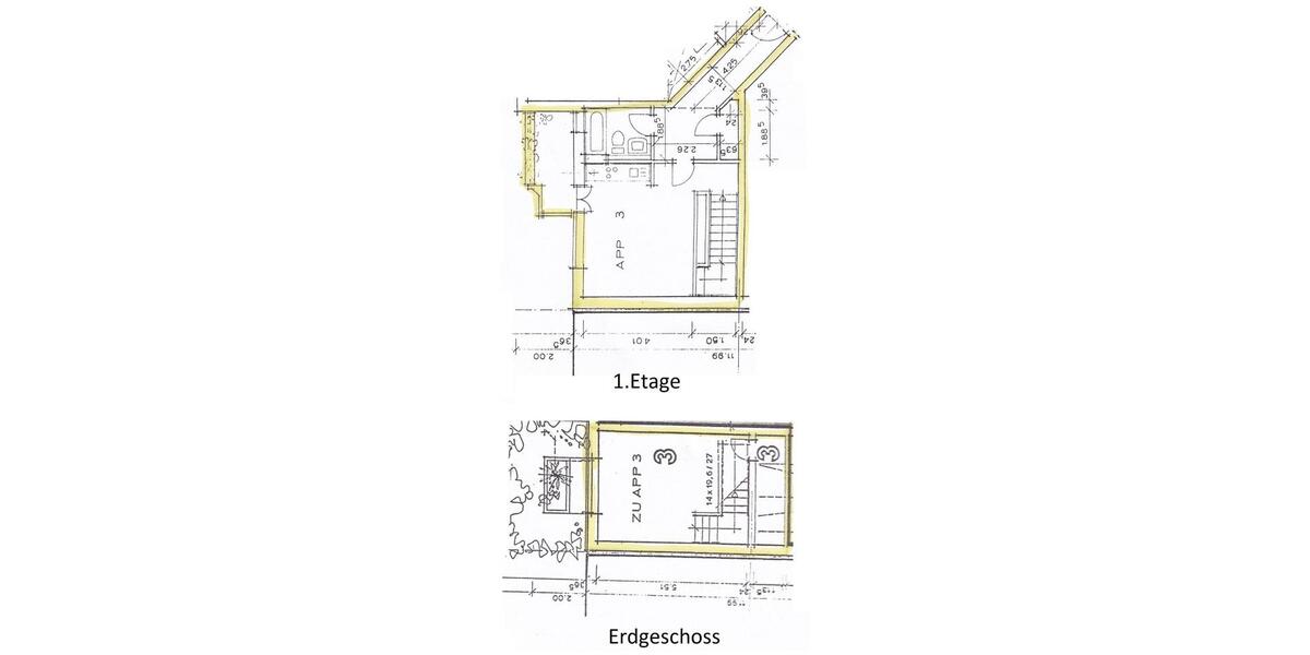 Etagenwohnung Essen Stadtbezirk II - 2 Zimmer, 65 m&sup2;, 649&euro; | Angebot:26531507