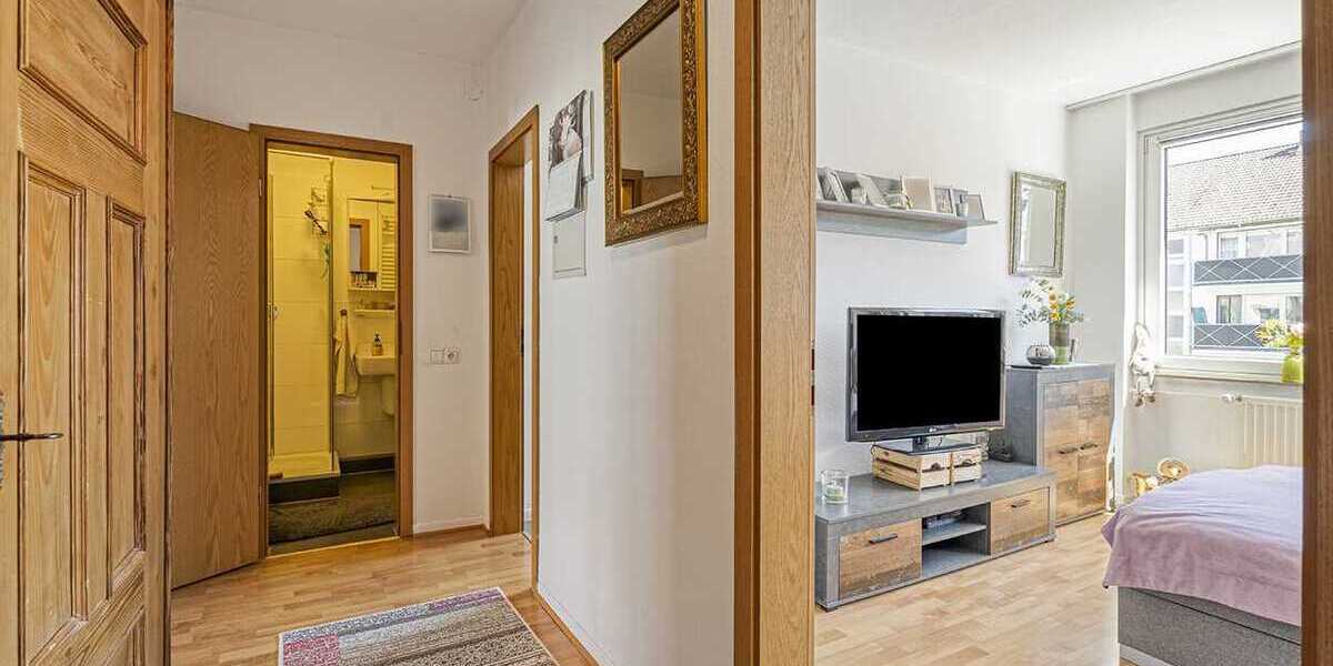 Etagenwohnung Ratingen Zentrum - 3 Zimmer, 77 m&sup2;, 186.300&euro; | Angebot:26672317