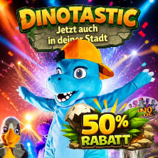 Dinotastic Live! Die Reise zum Feuervulkan 03.04.2027 Grugahalle