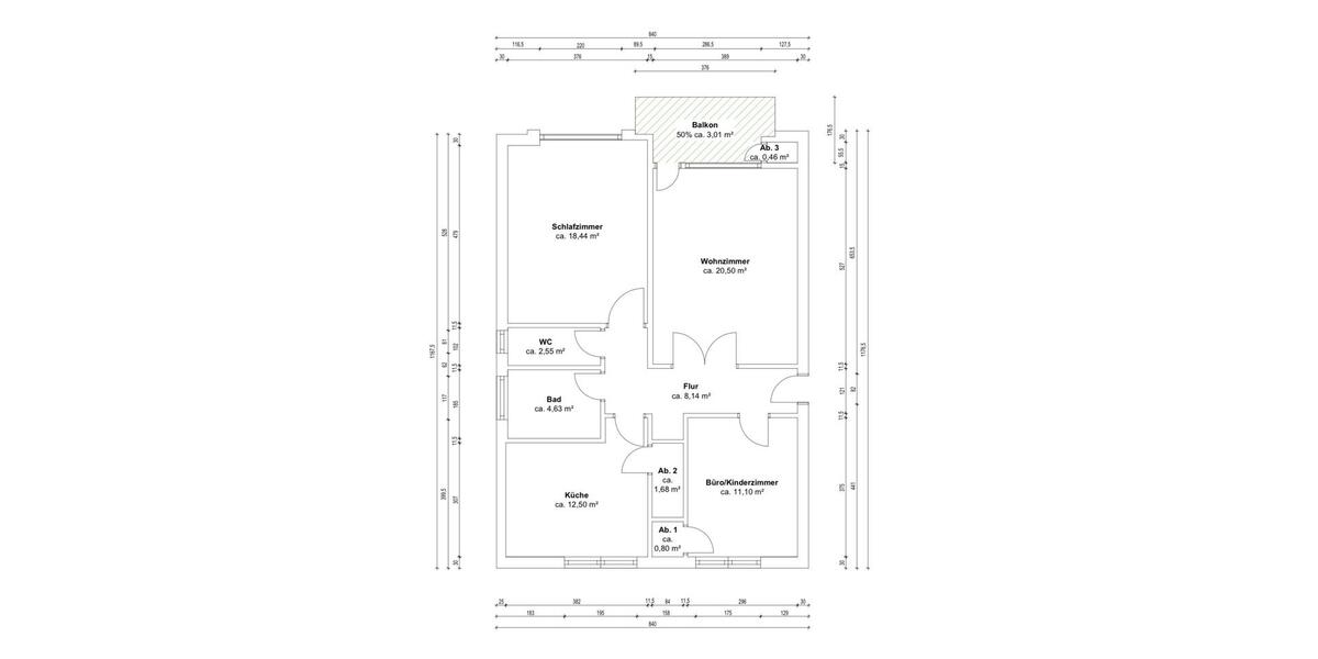Erdgeschoßwohnung Tönisvorst - 3 Zimmer, 83 m&sup2;, 169.000&euro; | Angebot:26007024