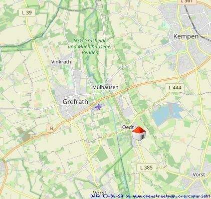 Reihenmittelhaus Grefrath Oedt - 4 Zimmer, 85 m&sup2;, 248.000&euro; | Angebot:25899026