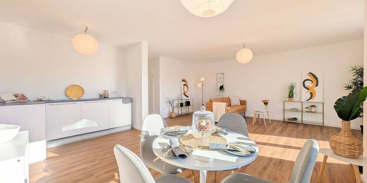 Etagenwohnung Issum - 2 Zimmer, 67 m&sup2;, 288.100&euro; | Angebot:26017594