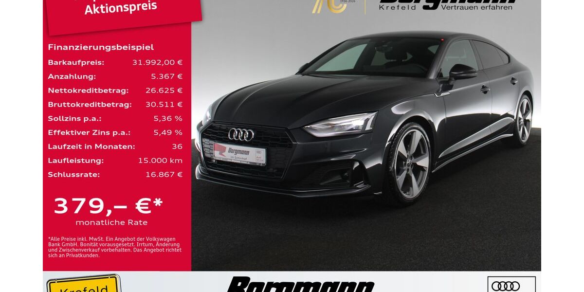 Audi A5 24.600 km 31.992 &euro; Krefeld 47803