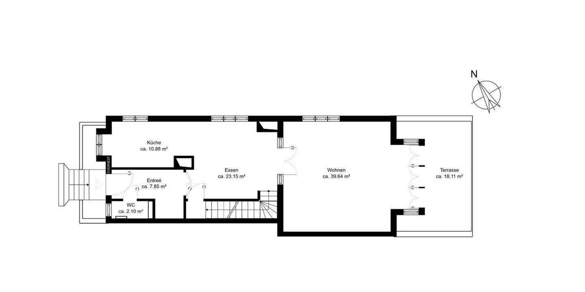Reihenendhaus Düsseldorf Heerdt - 5 Zimmer, 220 m&sup2;, 1.790.000&euro; | Angebot:25686513