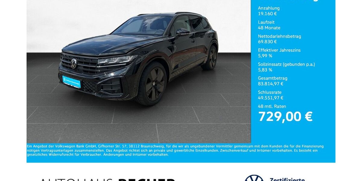 VW Touareg 4.860 km 88.990 &euro; Wesel 46485