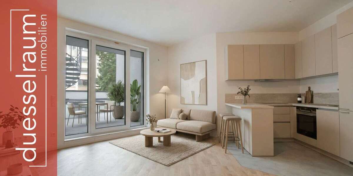 Etagenwohnung Düsseldorf / Stadtmitte Stadtmitte - 3 Zimmer, 102 m&sup2;, 2.039&euro; | Angebot:24982362