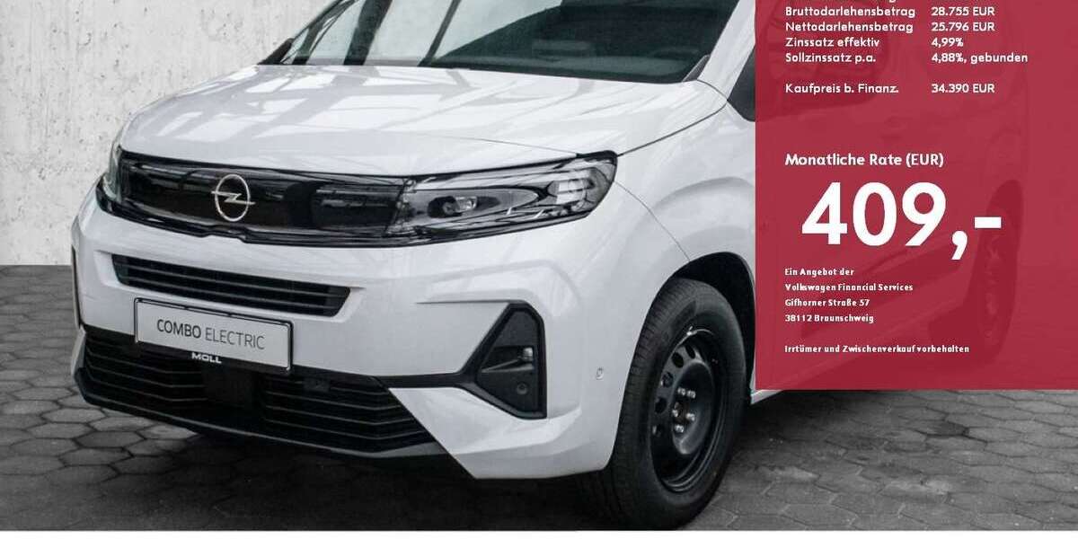 Opel Combo 1.500 km 34.390 &euro; Kaarst 41564