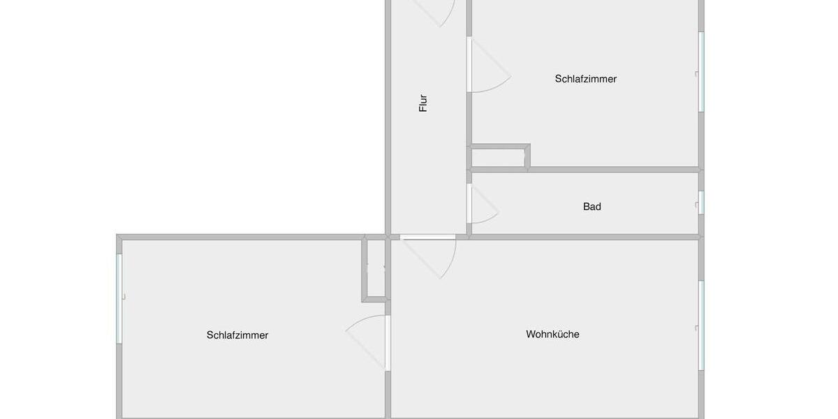 Etagenwohnung Essen Stadtbezirk III - 3 Zimmer, 55 m&sup2;, 115.000&euro; | Angebot:27295637