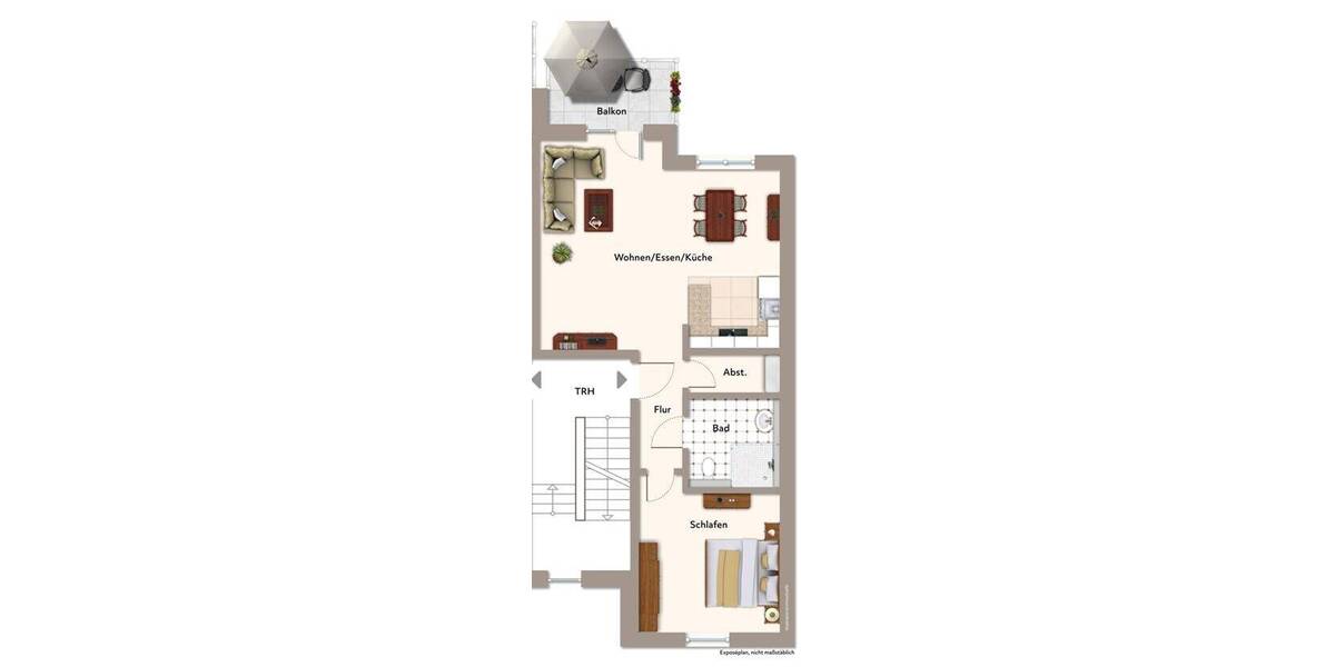Etagenwohnung Issum - 2 Zimmer, 67 m&sup2;, 288.100&euro; | Angebot:26017594
