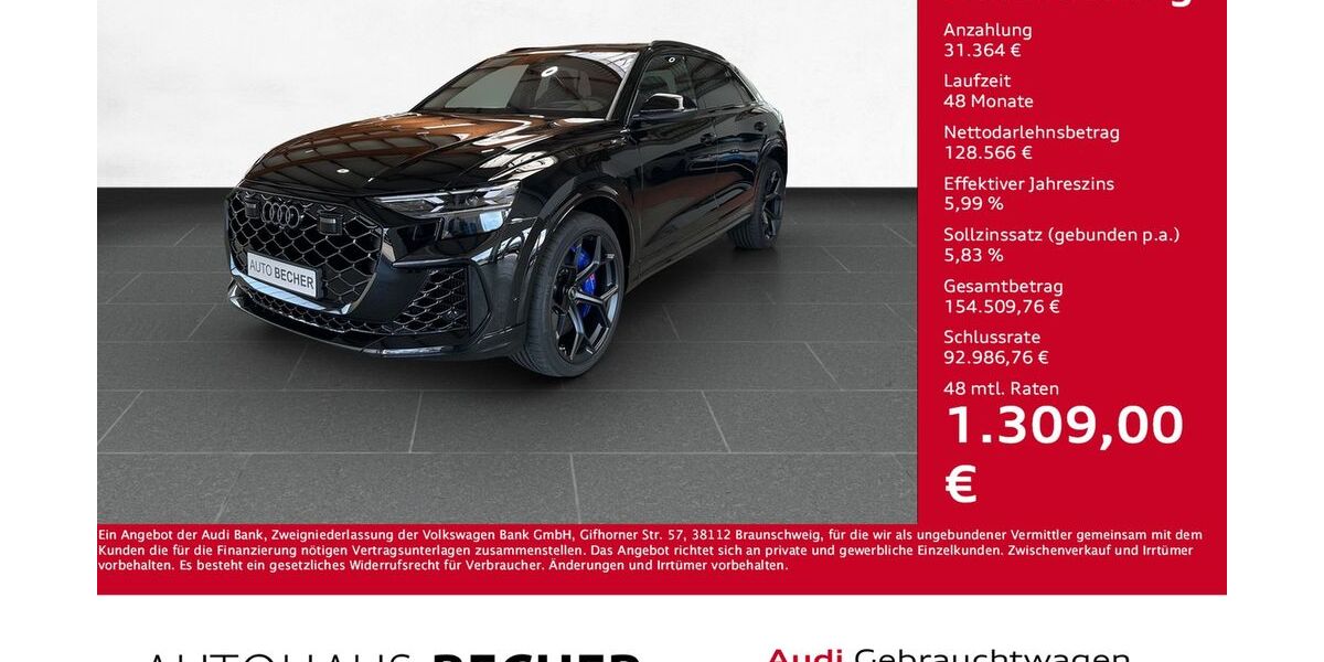 Audi RSQ8 2.500 km 159.930 &euro; Wesel 46485