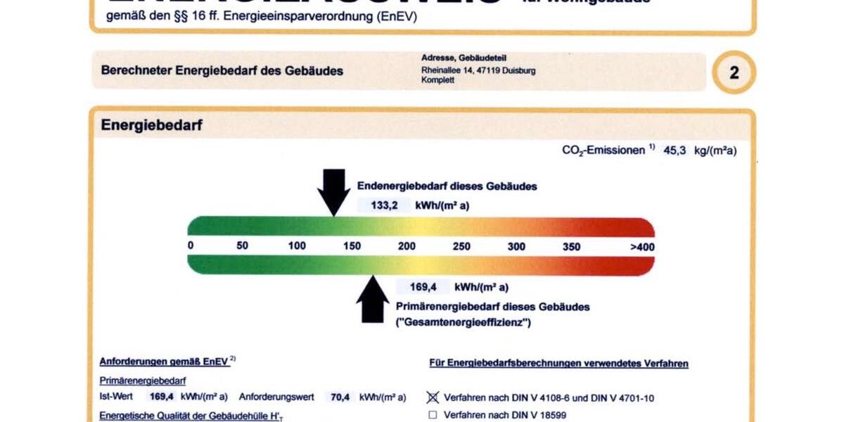 Gewerbeobjekt Duisburg Laar - 1.044&euro; | Angebot:25894500