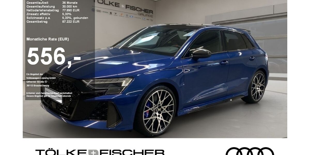 Audi RS3 2.500 km 76.888 &euro; Krefeld 47805
