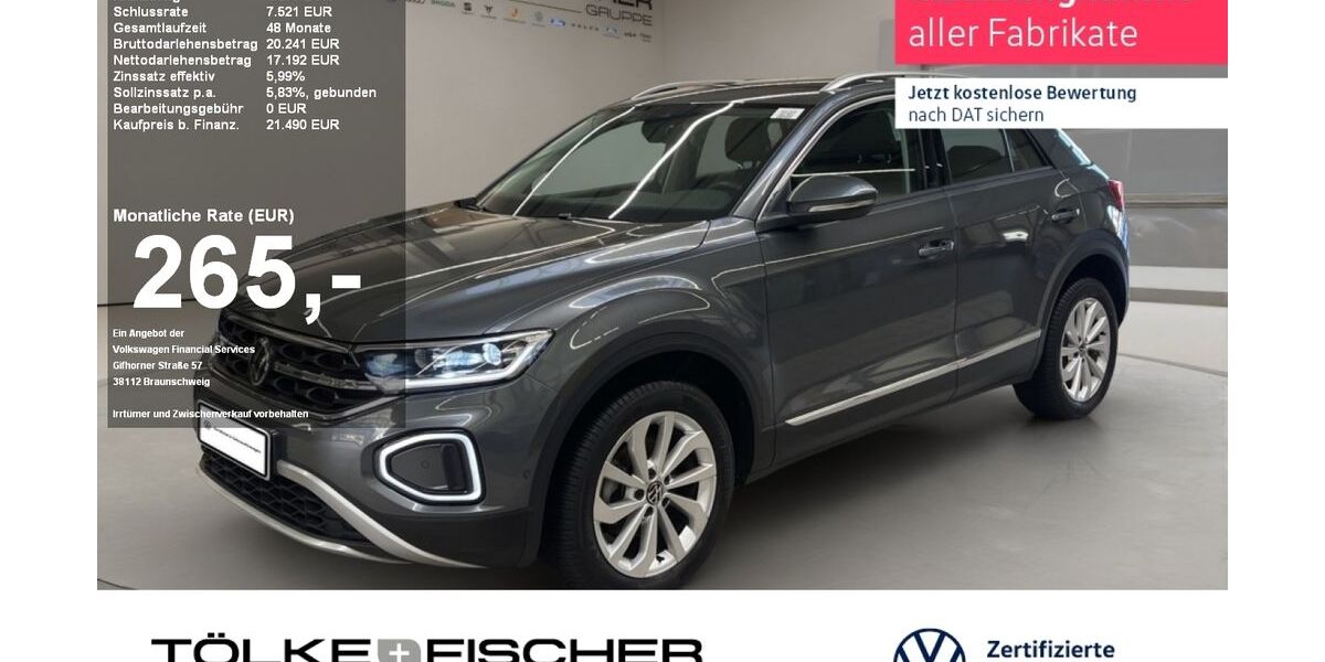 VW T-Roc 38.215 km 21.349 &euro; Krefeld 47805