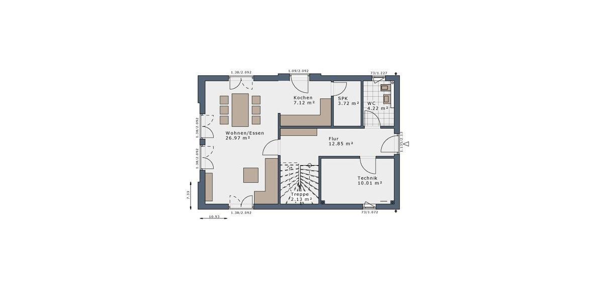 Einfamilienhaus Duisburg Rheinhausen - 4 Zimmer, 135 m&sup2;, 1.600&euro; | Angebot:26664397