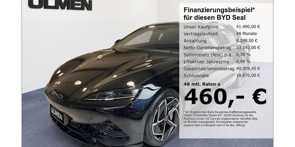 BYD SEAL 5.900 km 41.490 &euro; Düsseldorf 40231