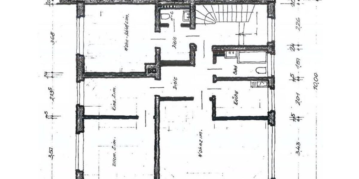 Etagenwohnung Krefeld Benrad - 4 Zimmer, 82 m&sup2;, 795&euro; | Angebot:26614585