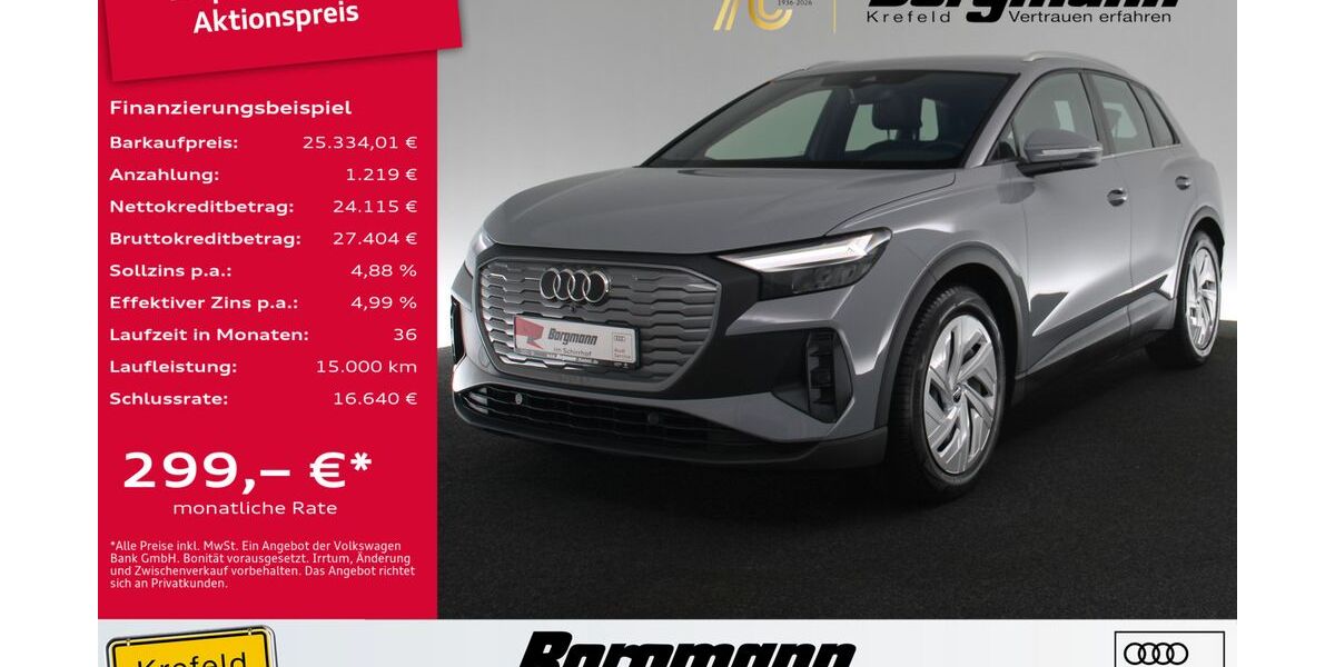Audi Q4 47.444 km 24.555 &euro; Krefeld 47803